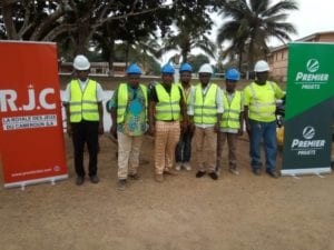 Sports complex in Douala work starts