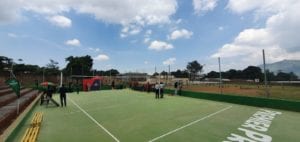 Volleyball court in Blantyre renovated