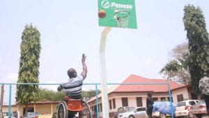 Ghana basketball court