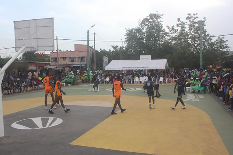 Mali basketball court